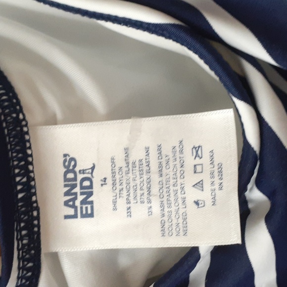 NWT Lands end tankini top size 14 - Picture 2 of 5